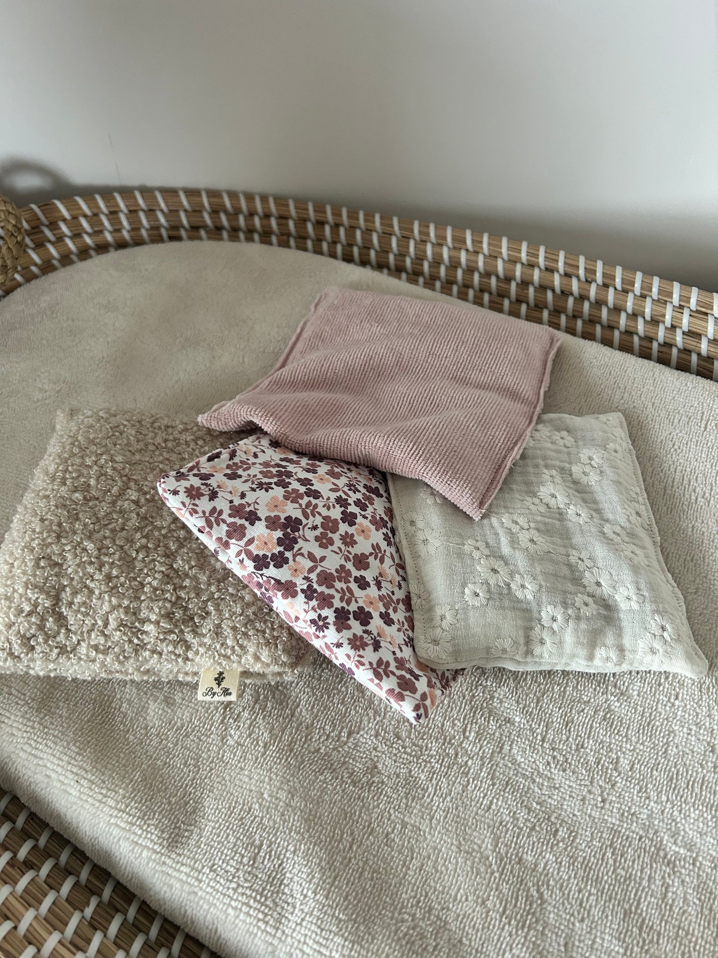 Set sensorische zakjes 4 stuks zacht roze