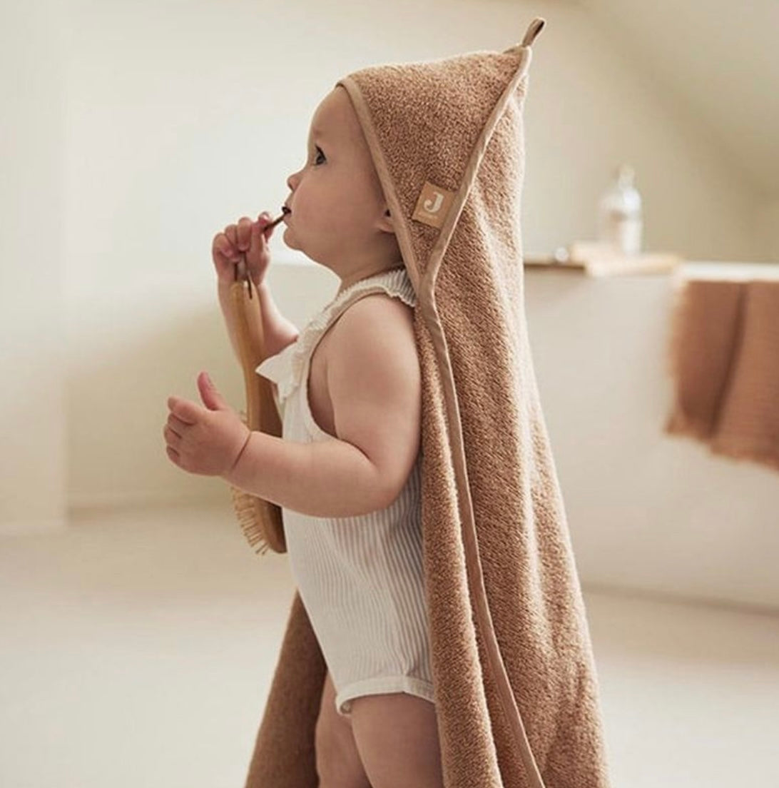 Handgemaakte badcape (optioneel met naam)