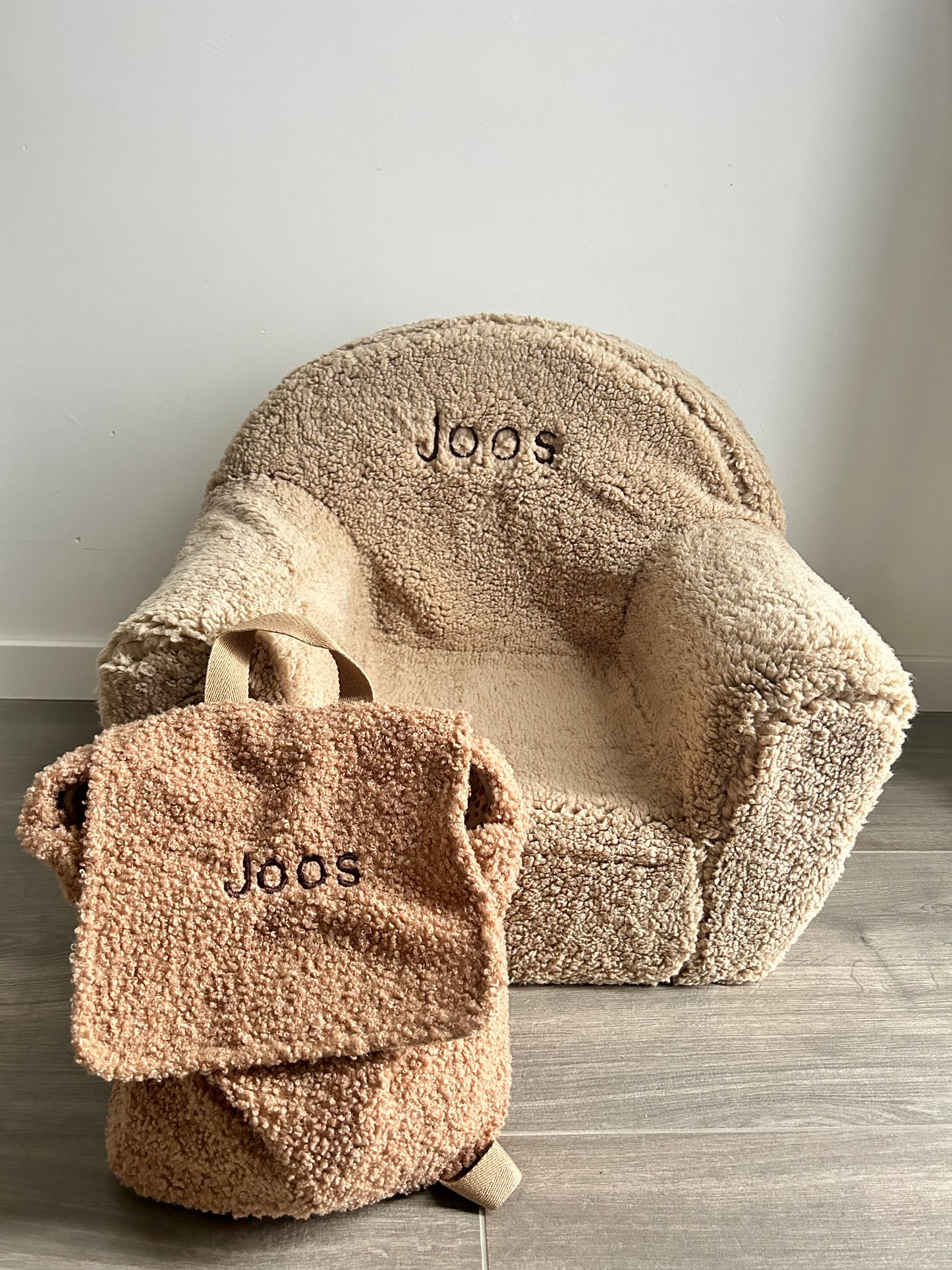 Teddy kinder stoeltje met naam