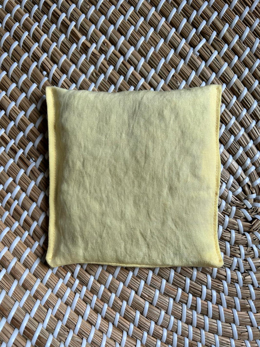 Sensorisch zakje pastelkleur lichtgeel