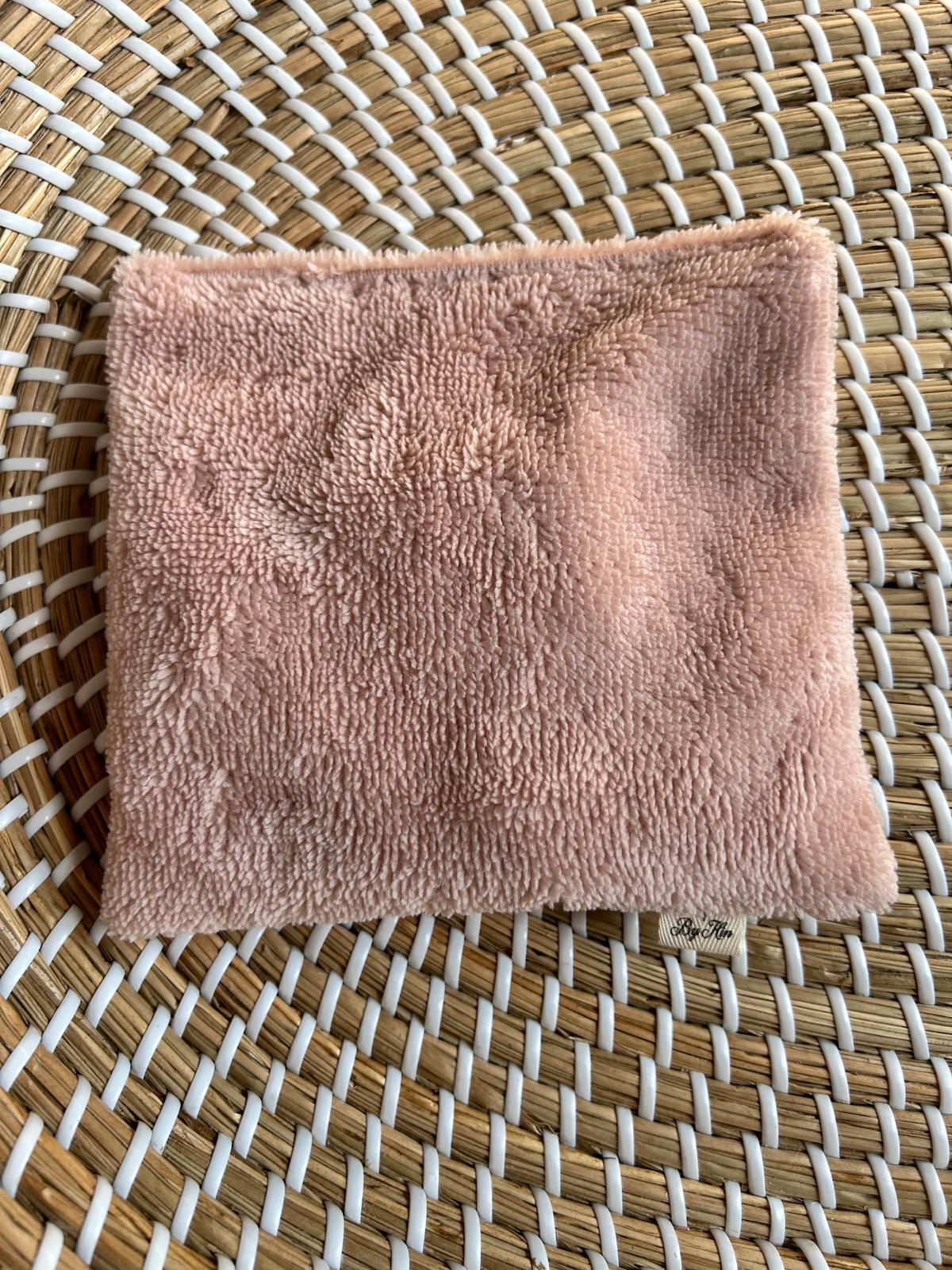 Sensorisch zakje rammelaar roze teddy