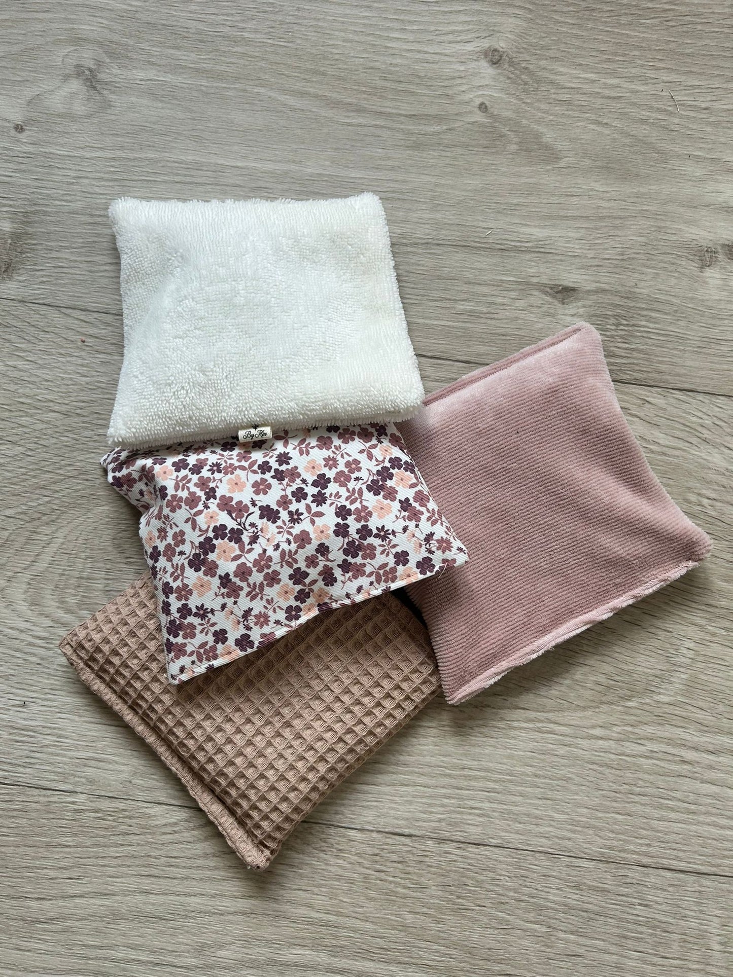 Sensorische zakjes set van 4 pink.