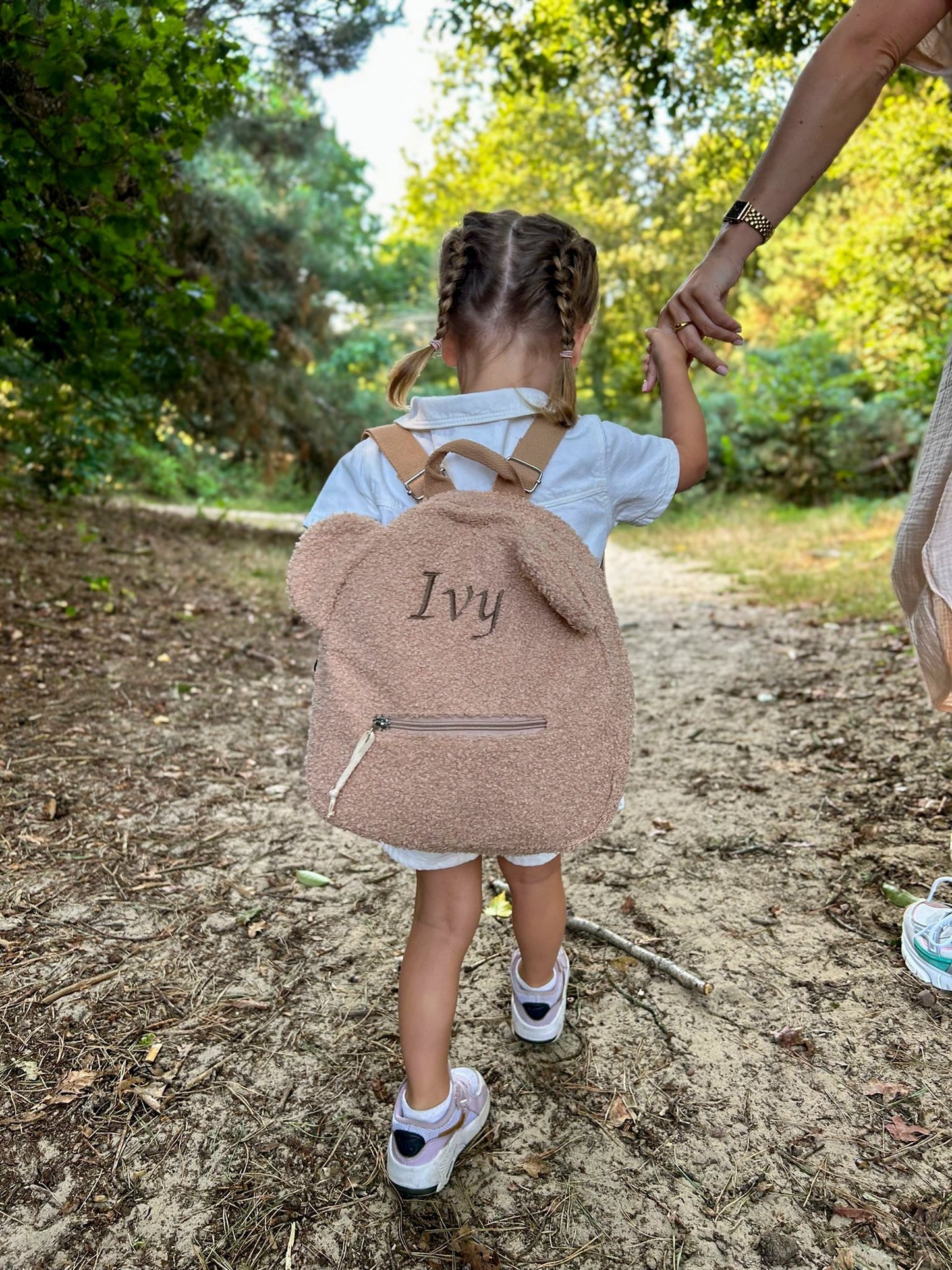 Teddy rugzak met naam