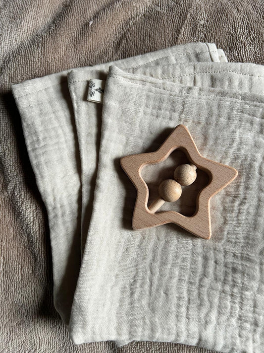 Bijtring ster rammelaar