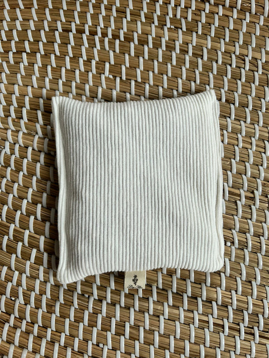 Sensorisch zakje fijne rib ecru kersenpitten